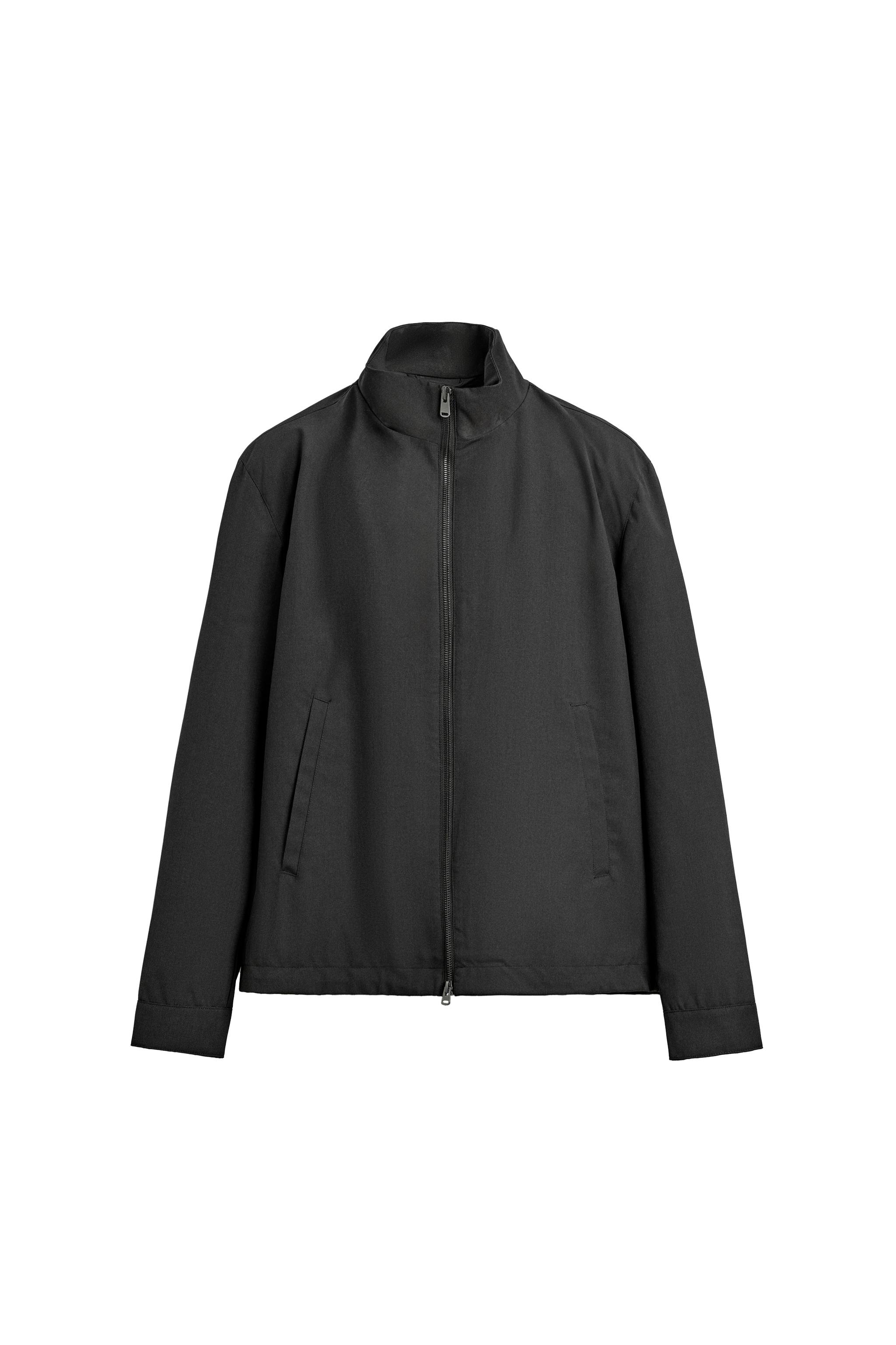 sufure様 LIGHTWEIGHT REGULAR FIT OVERSHIRT - Black | ZARA South Africa