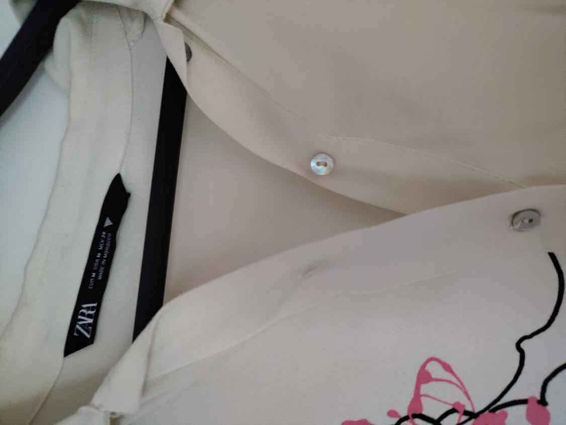 PRINTED SHIRT WITH VOLUMINOUS SLEEVES - Image 5