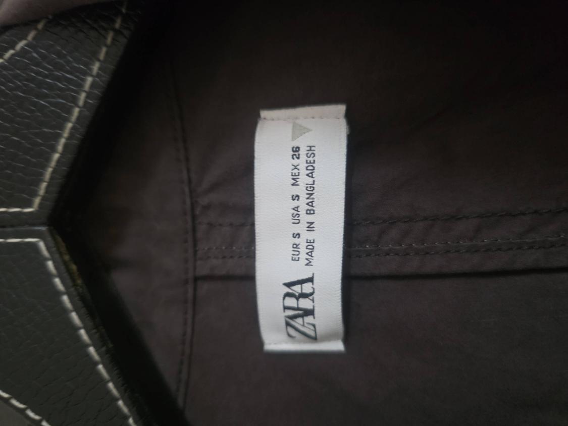 OVERSIZE POPLIN BLAZER - Image 3