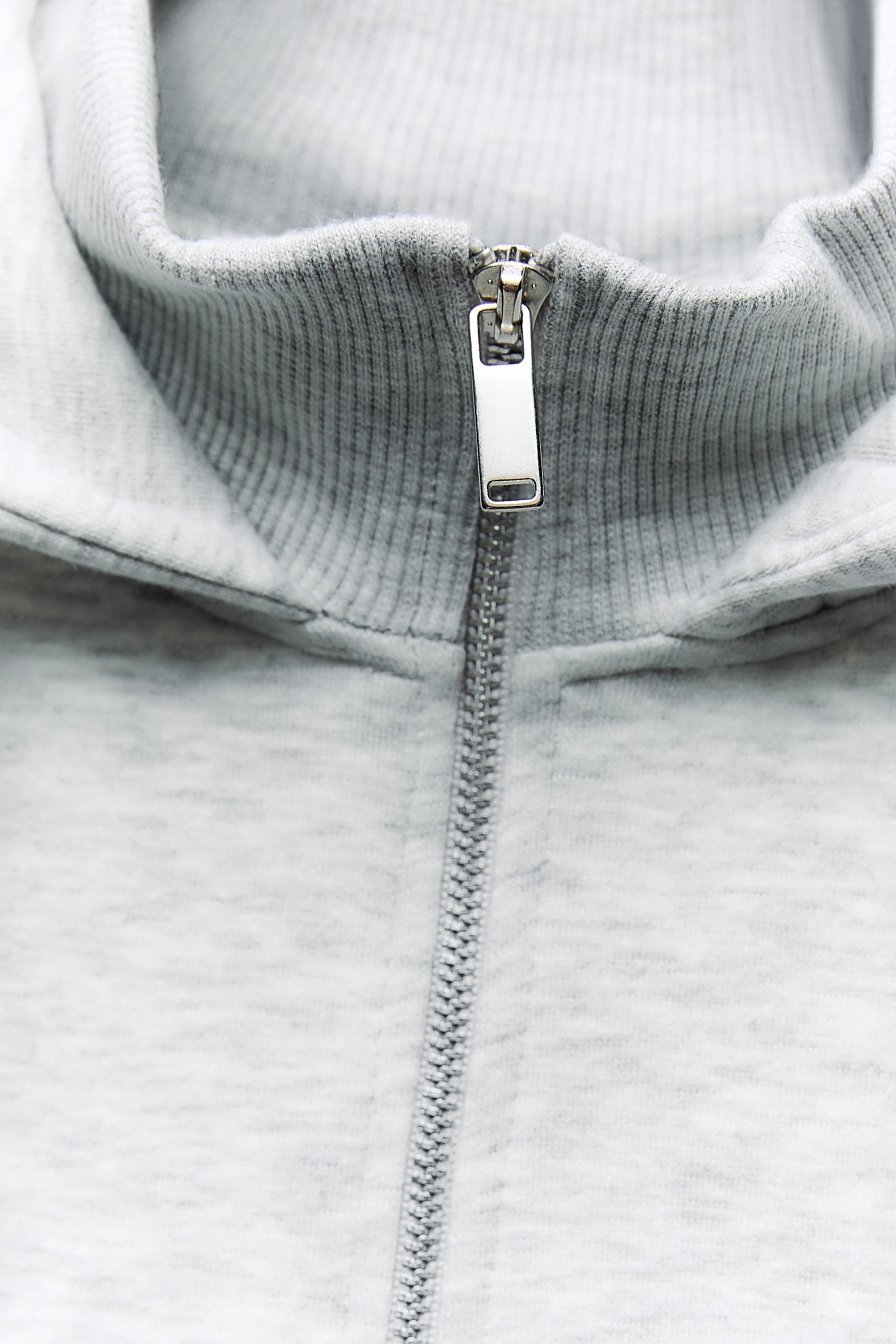 Everlast Cropped Zip-Up Hoodie-Grey-M : : Clothing, Shoes