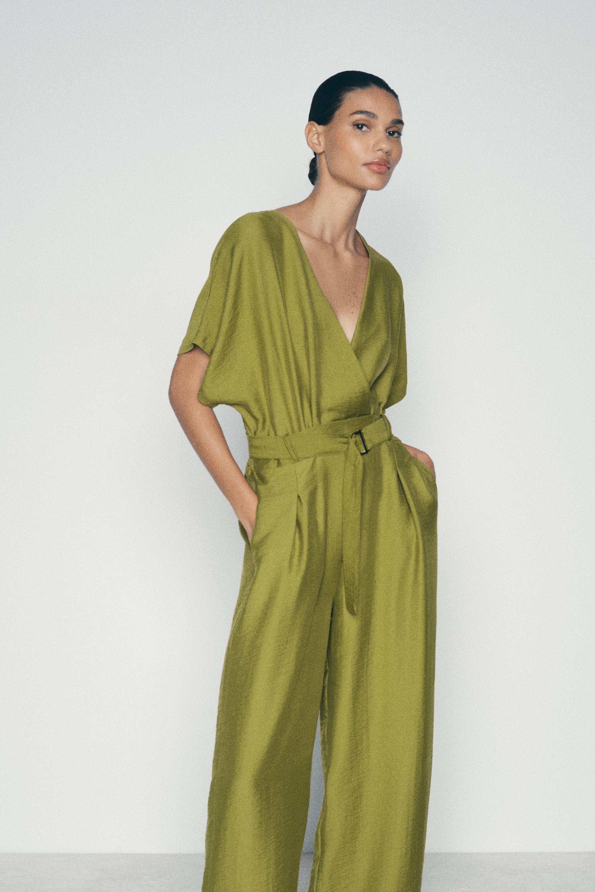 Wide Leg Jumpsuits for Women ZARA United States