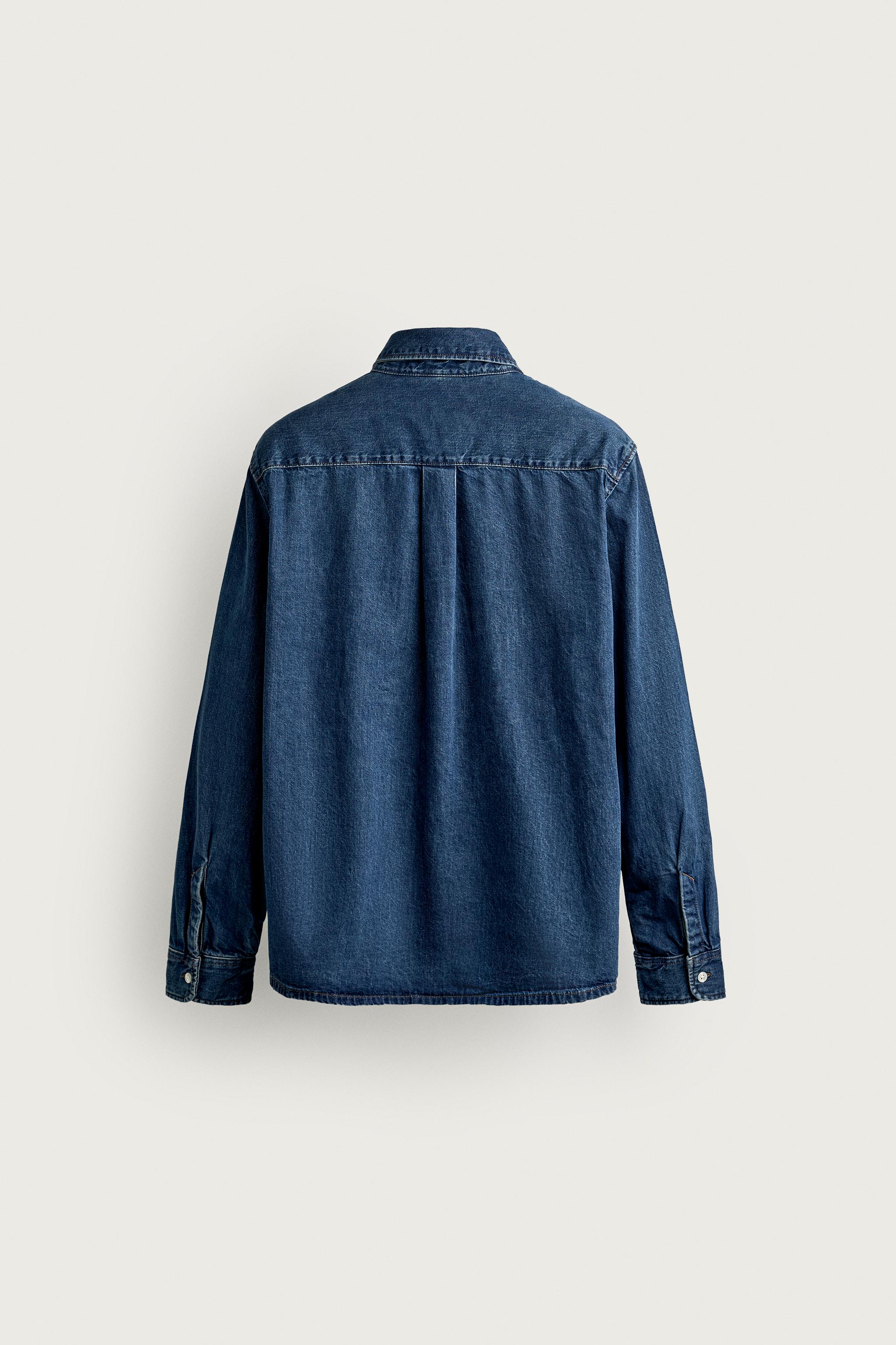 REGULAR FIT DENIM SHIRT