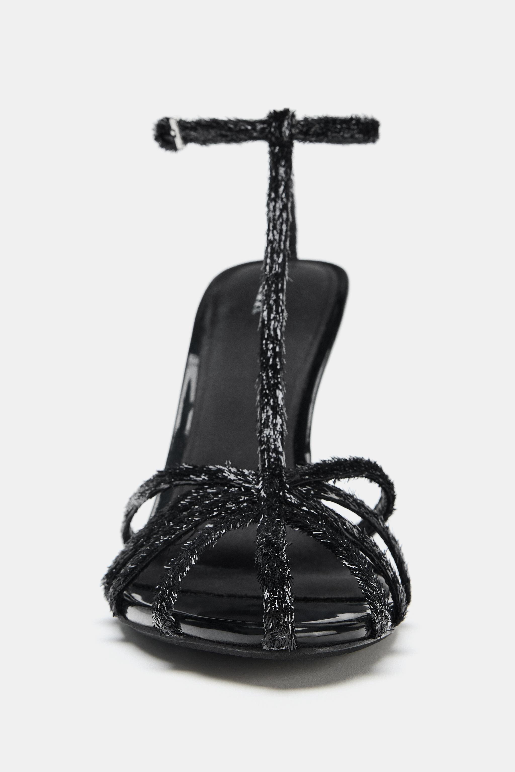 SANDALES À TALONS STYLE PLAGE