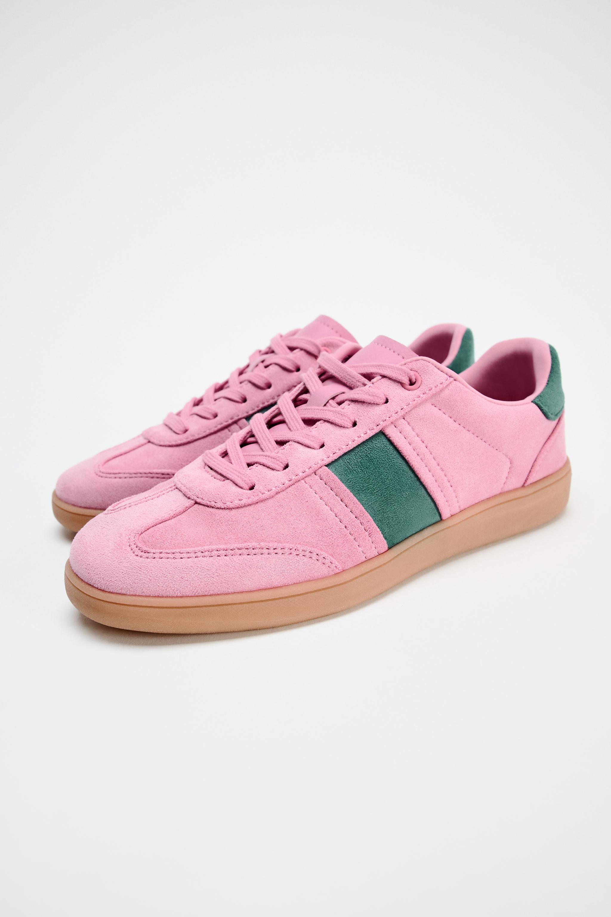 Puma pink shoes zara best sale