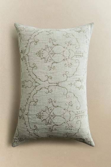 JACQUARD CUSHION COVER - Grey by Zara