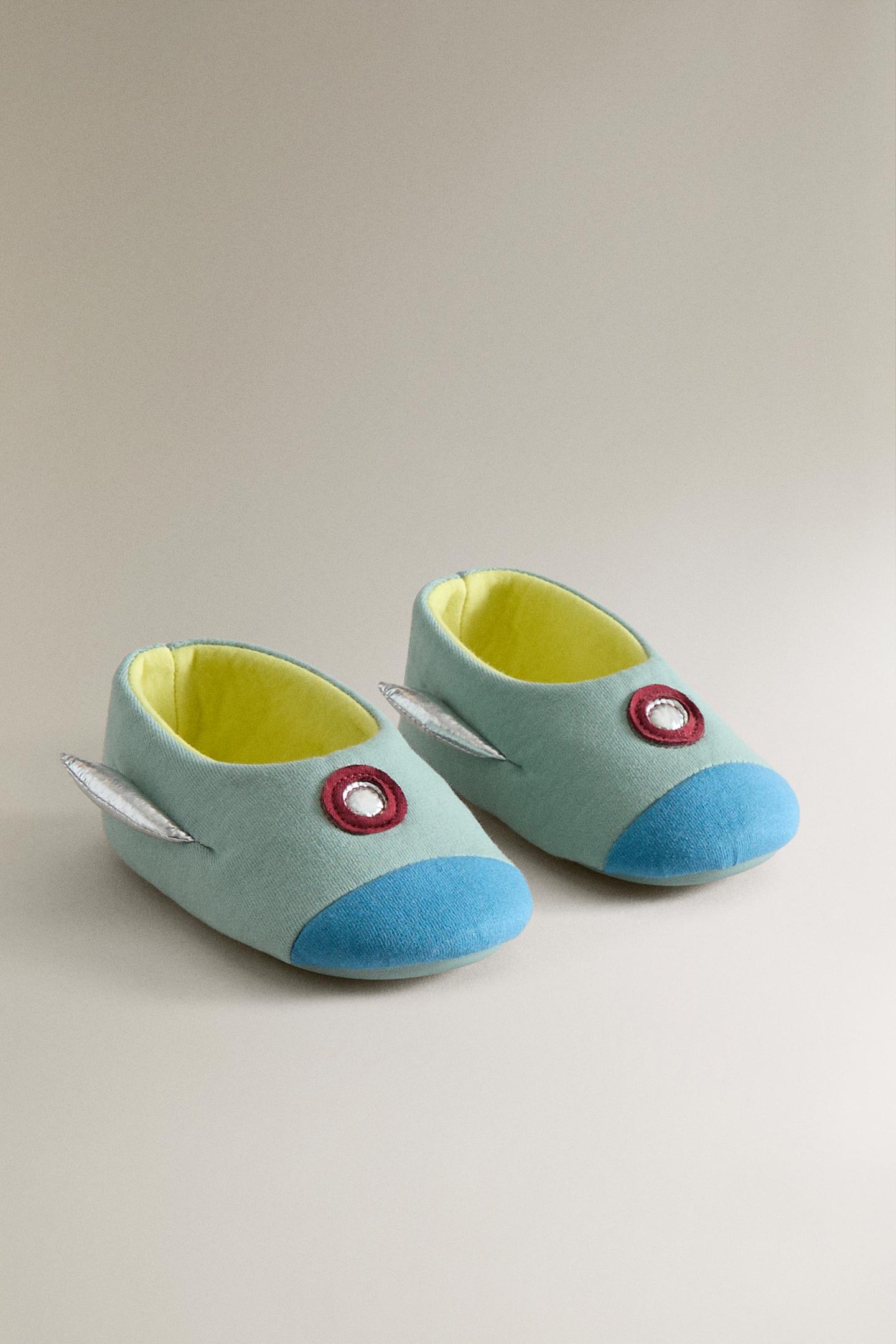 Детские тапочки Zara Rocket Slippers, цвет: Разноцветный — фото 2
