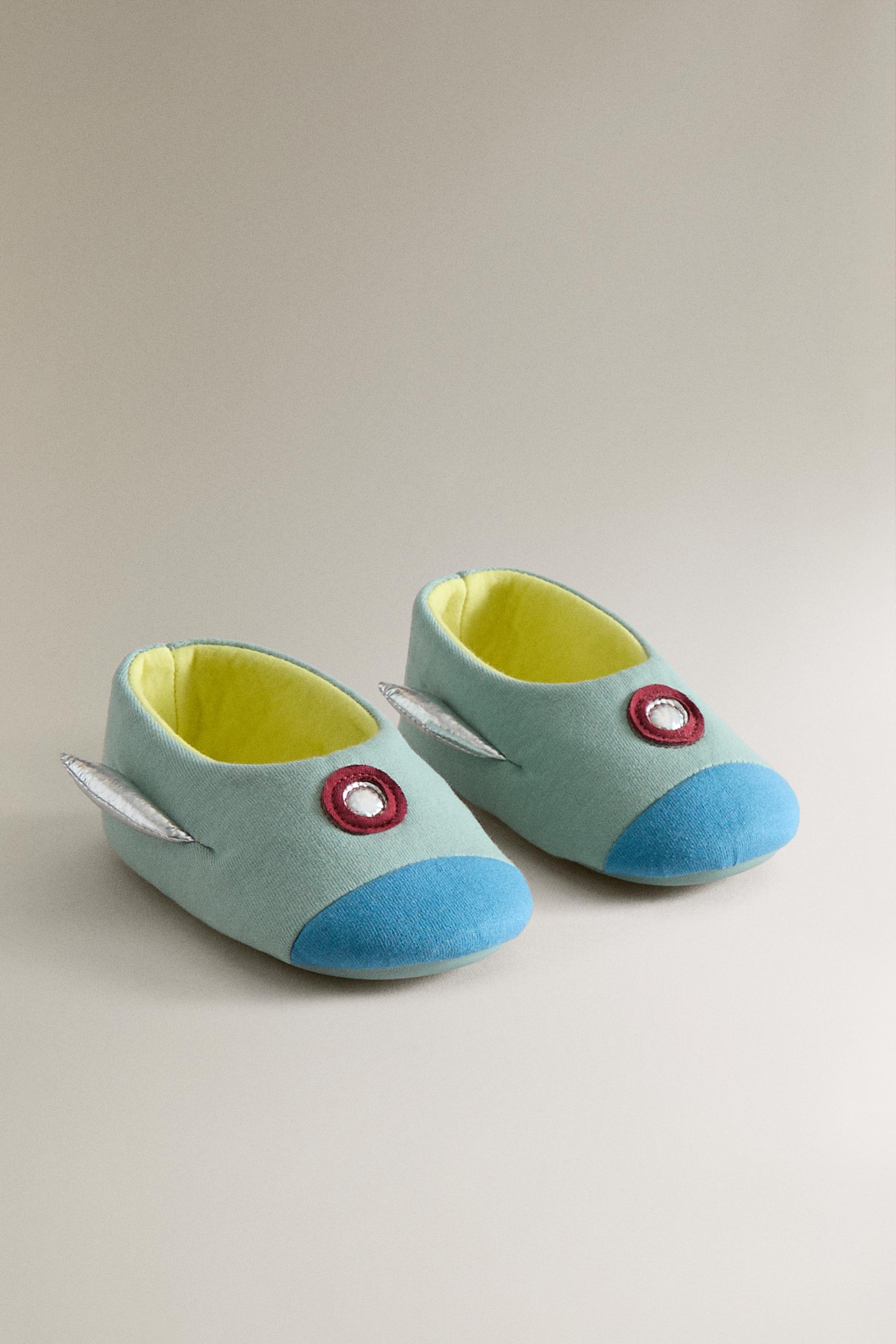 Детские тапочки Zara KIDS' ROCKET SLIPPERS — фото 2
