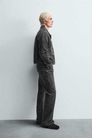 LIMITED EDITION DENIM JACKET - Black by Zara - Image 3