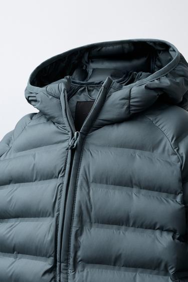 ULTRALIGHT WATER-REPELLENT JACKET - Blue / Grey by Zara - Image 4