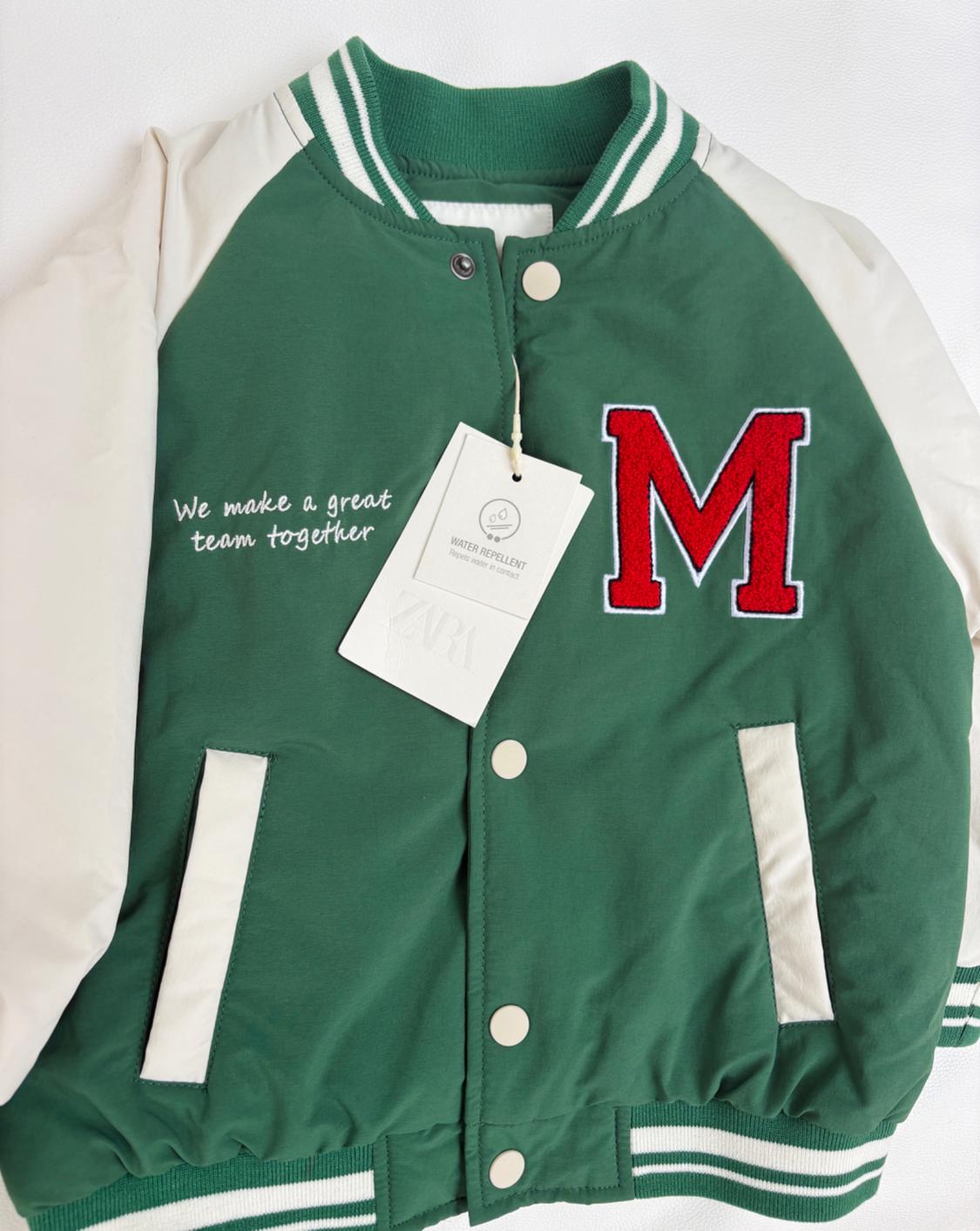 EMBROIDERED VARSITY BOMBER JACKET - Image 3
