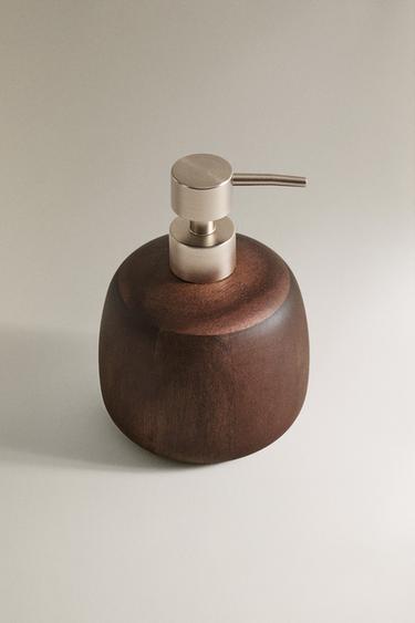 DISTRIBUTEUR DE SAVON BOIS - Beige clair de Zara - Image 1