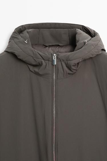 Lightweight hooded down jacket — 205 2