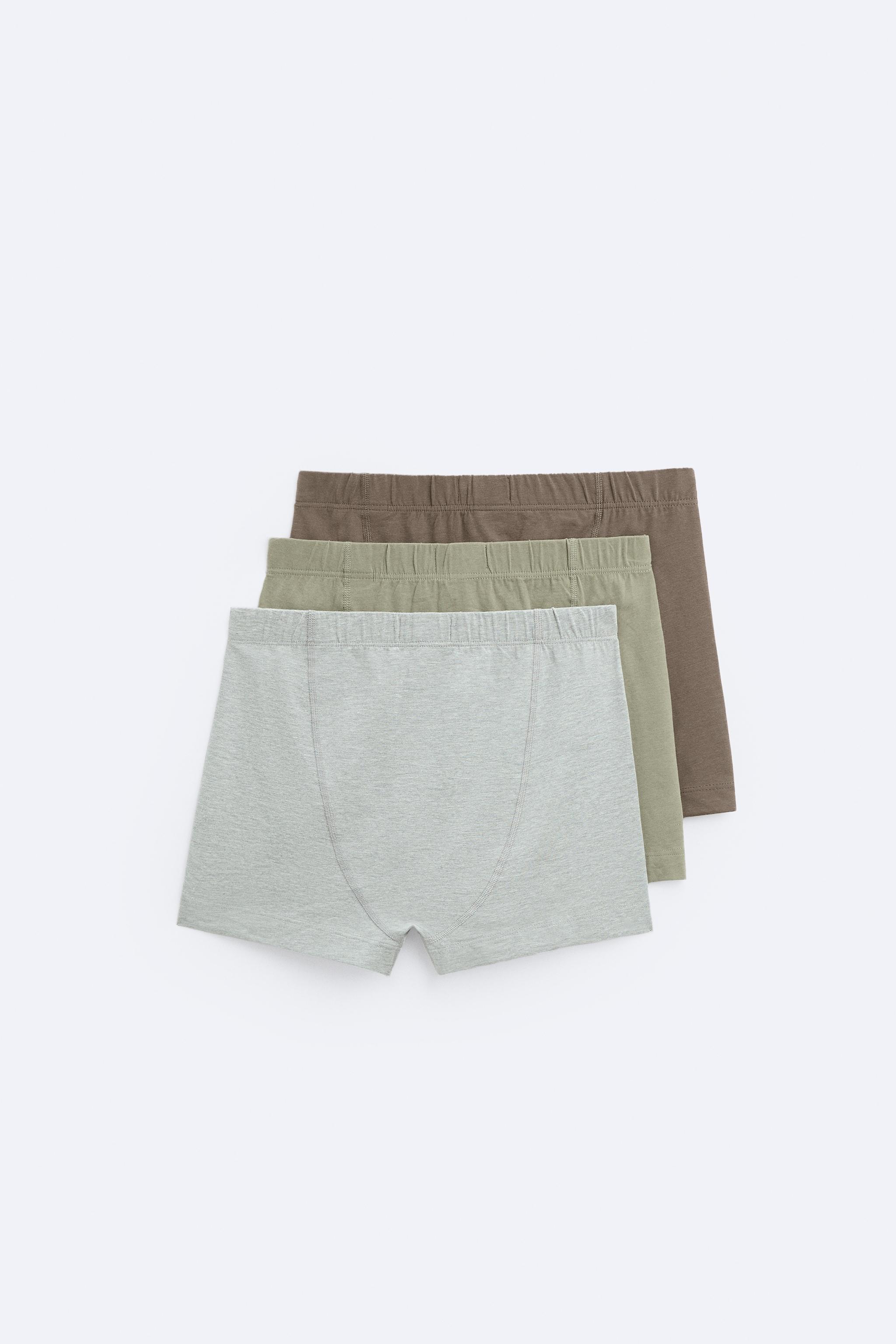 PACK OF 3 SOFT BOXERS various ZARA UAE Dubai Sharjah Ajman