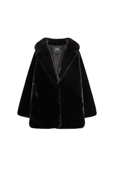 FAUX FUR COAT
