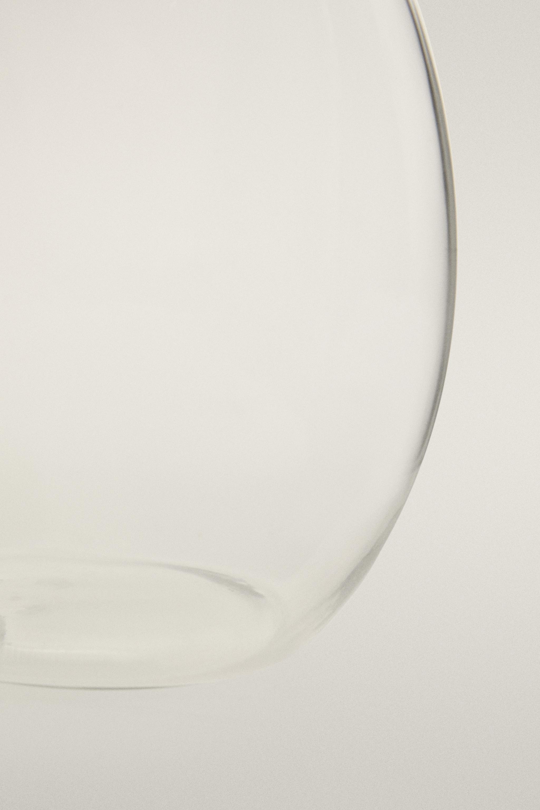 SMALL IRREGULAR GLASS VASE