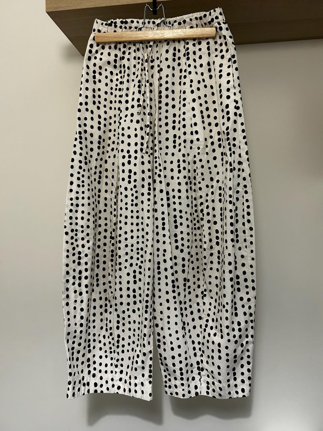 POLKA DOT PYJAMA-STYLE TROUSERS ZW COLLECTION - Image 2