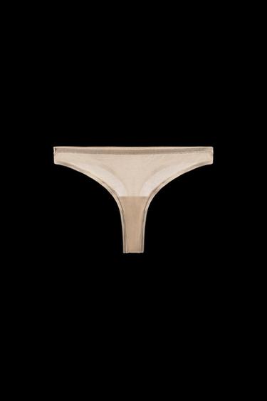 Zara SOFT THONG - Pale pink - Image 0