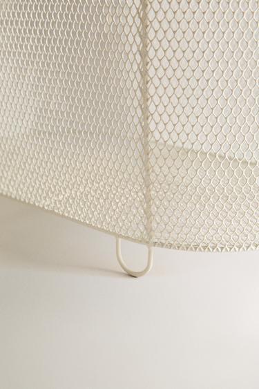 IRON GARDEN BASKET - Cream by Zara - Image 2