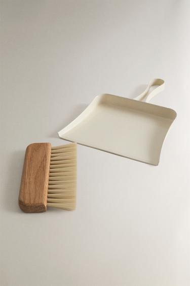 BRUSH AND DUSTPAN SET — Cream 2