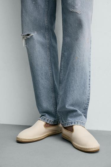 ESPADRILLES EN TISSU - Blanc écru de Zara - Image 2
