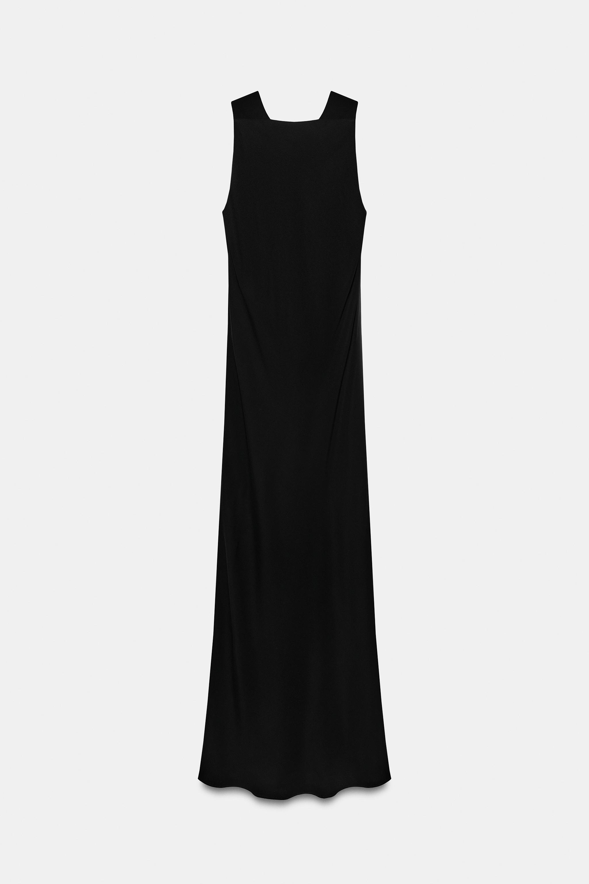 ZW COLLECTION DRAPED MIDI DRESS