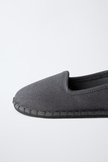 SLIPPER CANVAS LIMITED EDITION - Gris de Zara - Image 5