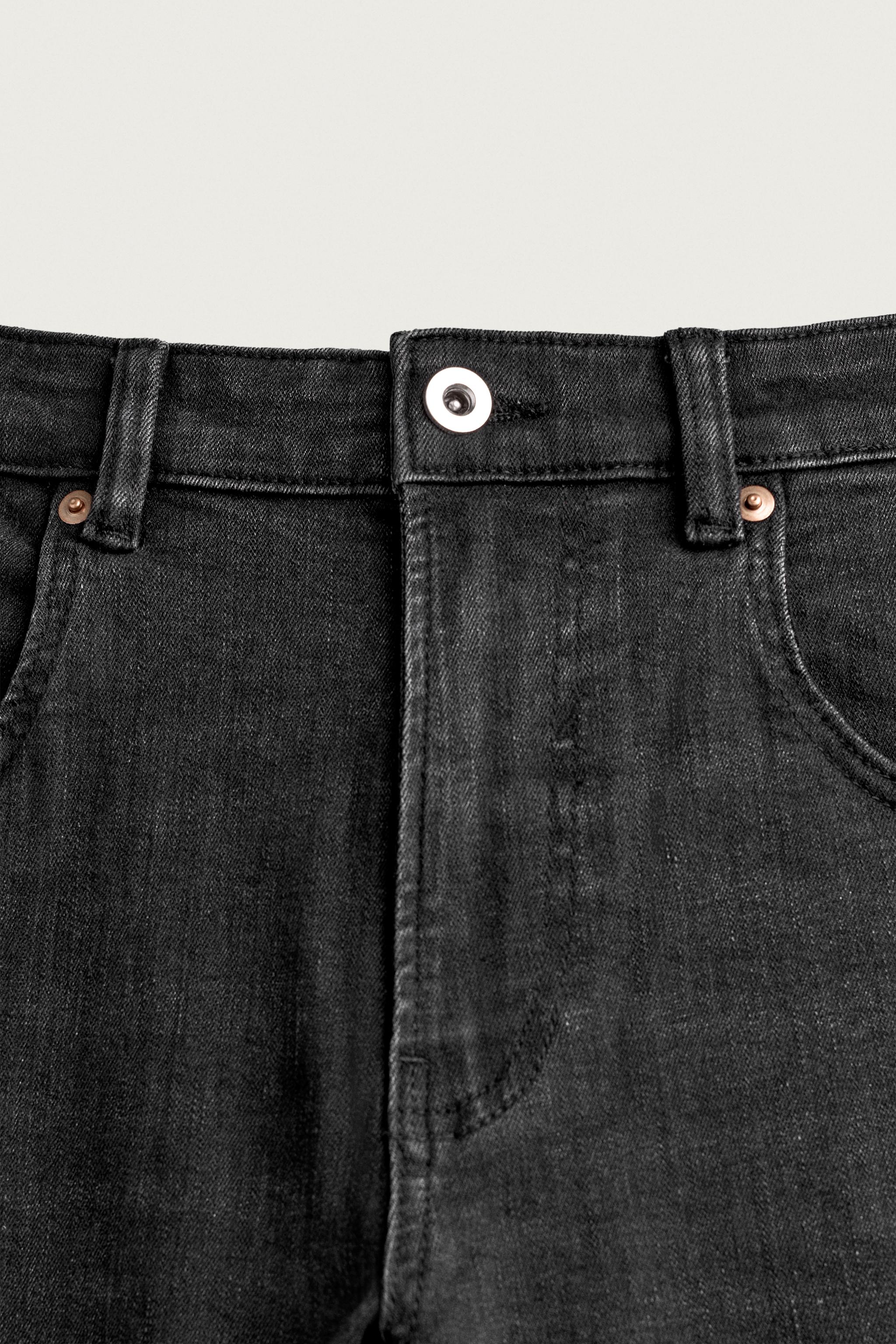 Мужские джинсы Zara DISTRESSED SKINNY FIT JEANS — фото 8