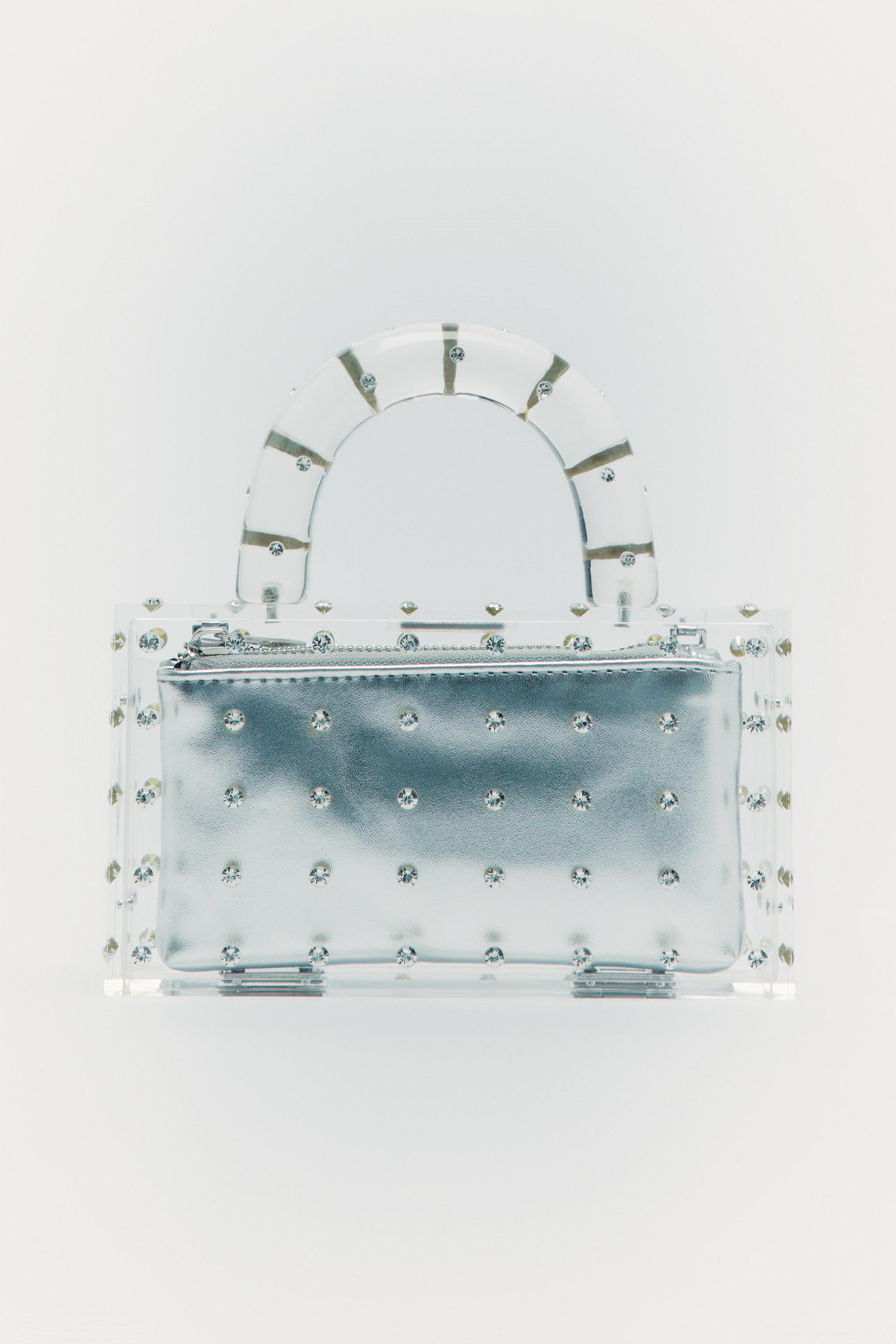 Transparent clutch 2024 zara