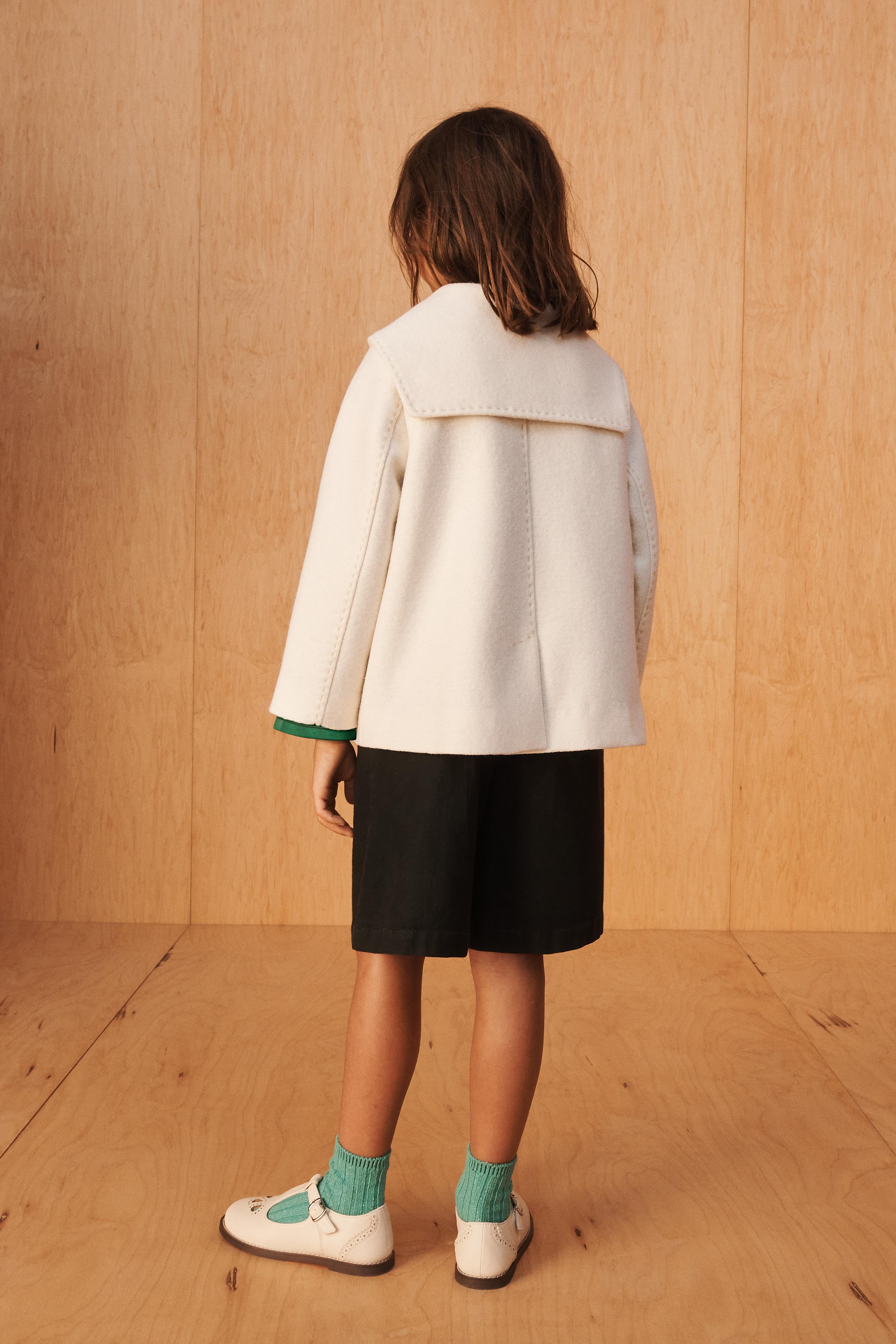 LIMITED EDITION 100% WOOL DOUBLE-BREASTED COAT