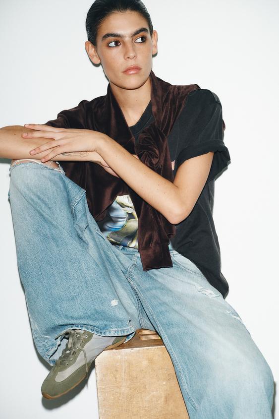 CONTRASTING SOFT SNEAKERS