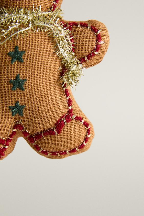 DÉCORATION SAPIN BONHOMME PAIN D'ÉPICE - Caramel | ZARA France