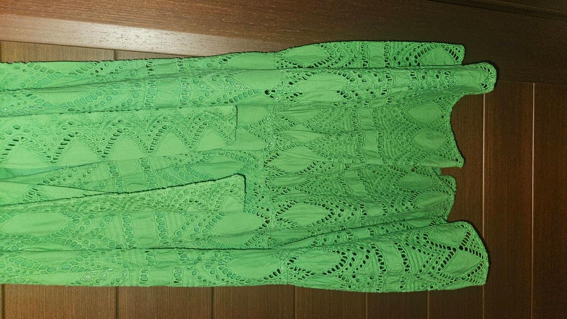 SHIRT DRESS WITH CUTWORK EMBROIDERY - Image 5