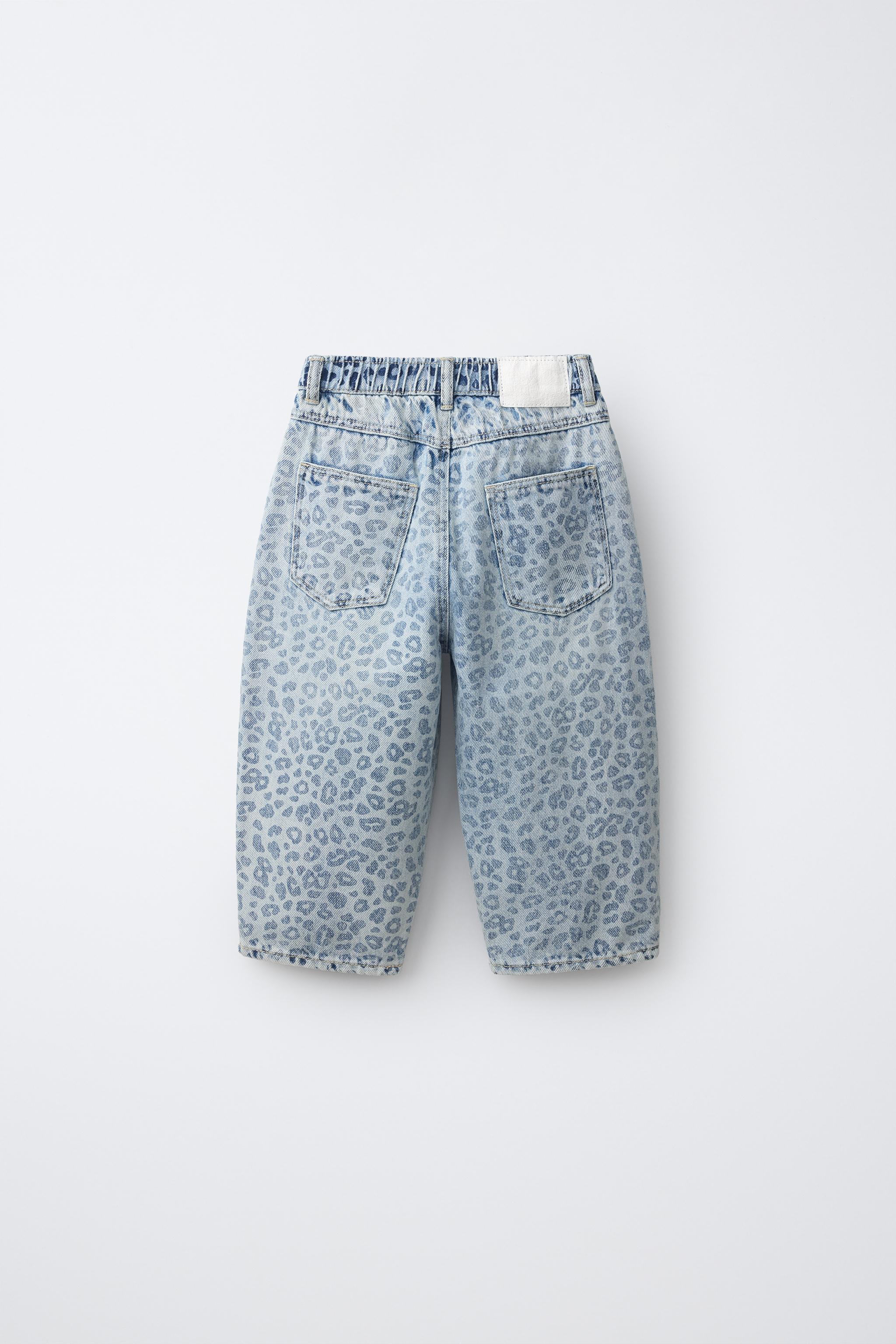 Детские джинсы Zara ANIMAL PRINT BALLOON PANTS — фото 3