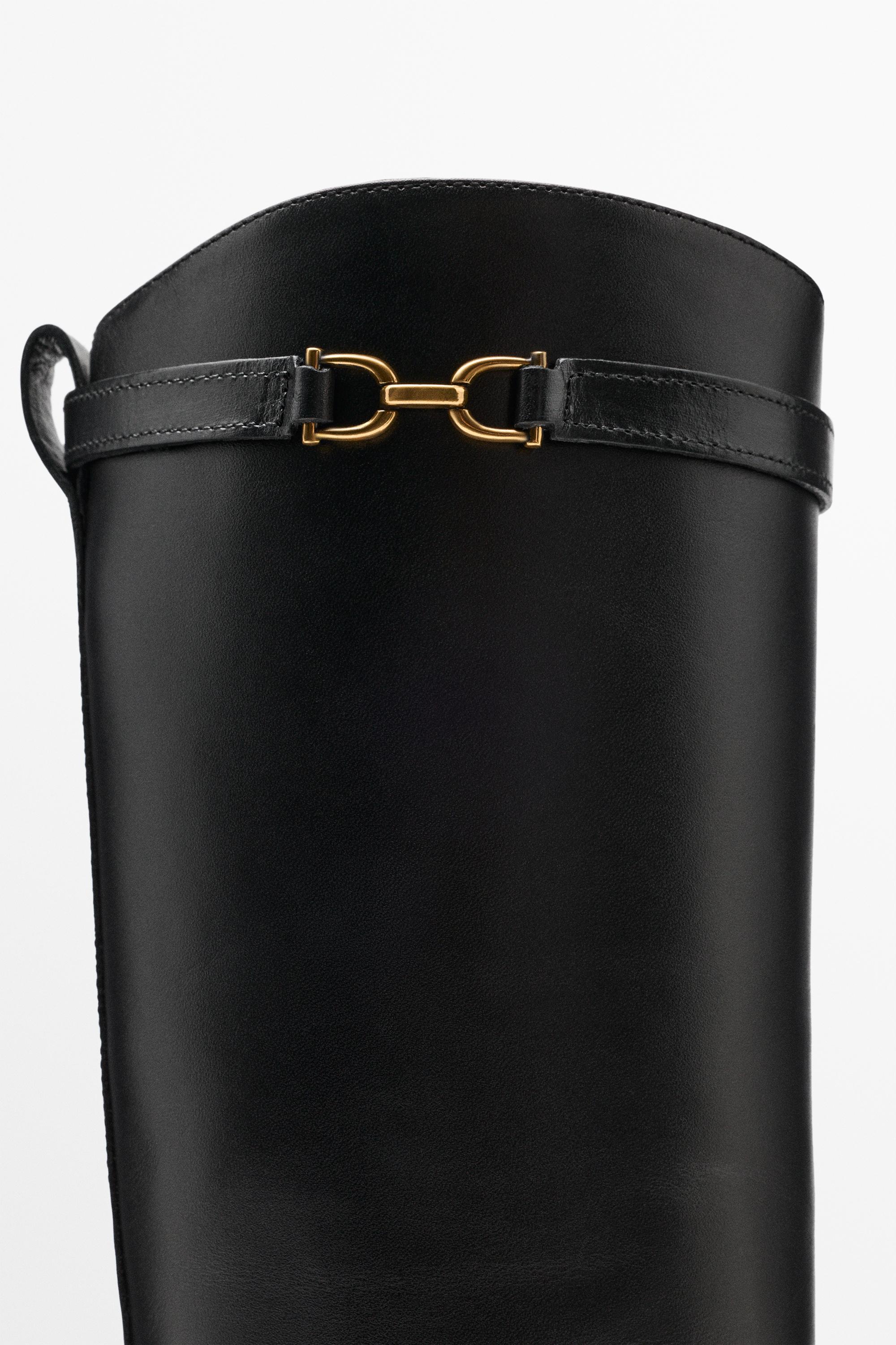 Bottes équestre en cuir