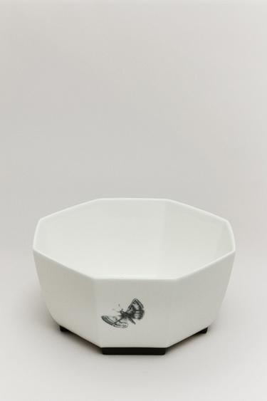 Zaras THE SKY OCTAGONAL CEREAL BOWL - Vit