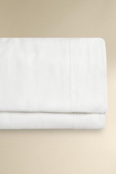 SÁBANA ENCIMERA LINO LAVADO (160 GxM²) - Blanco de Zara - Imagen 0