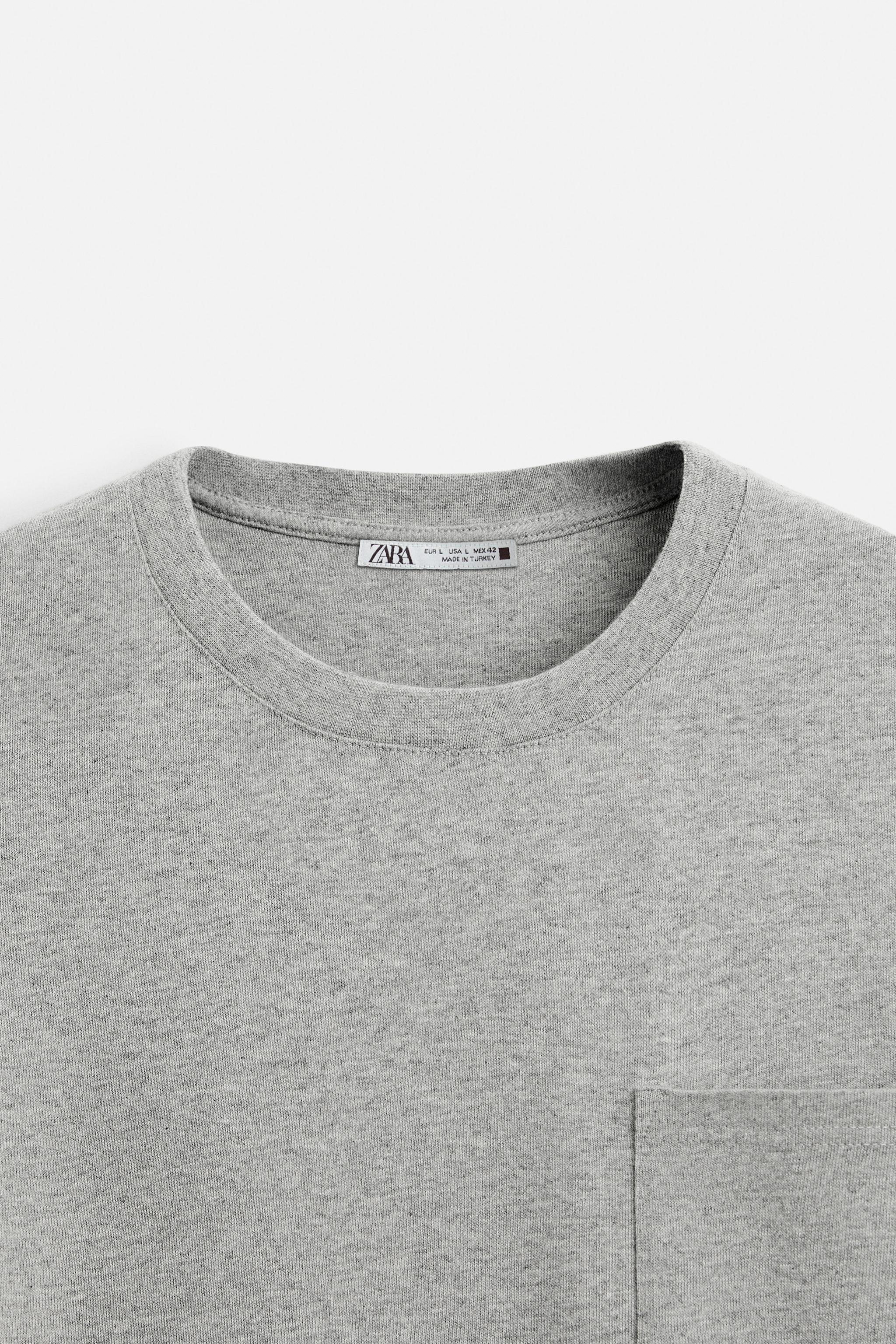 【ZARA】プリントポケットTシャツ オフホワイト | 0962/454/251 ZARA】プリントポケットTシャツ オフホワイト | 0962/454/251