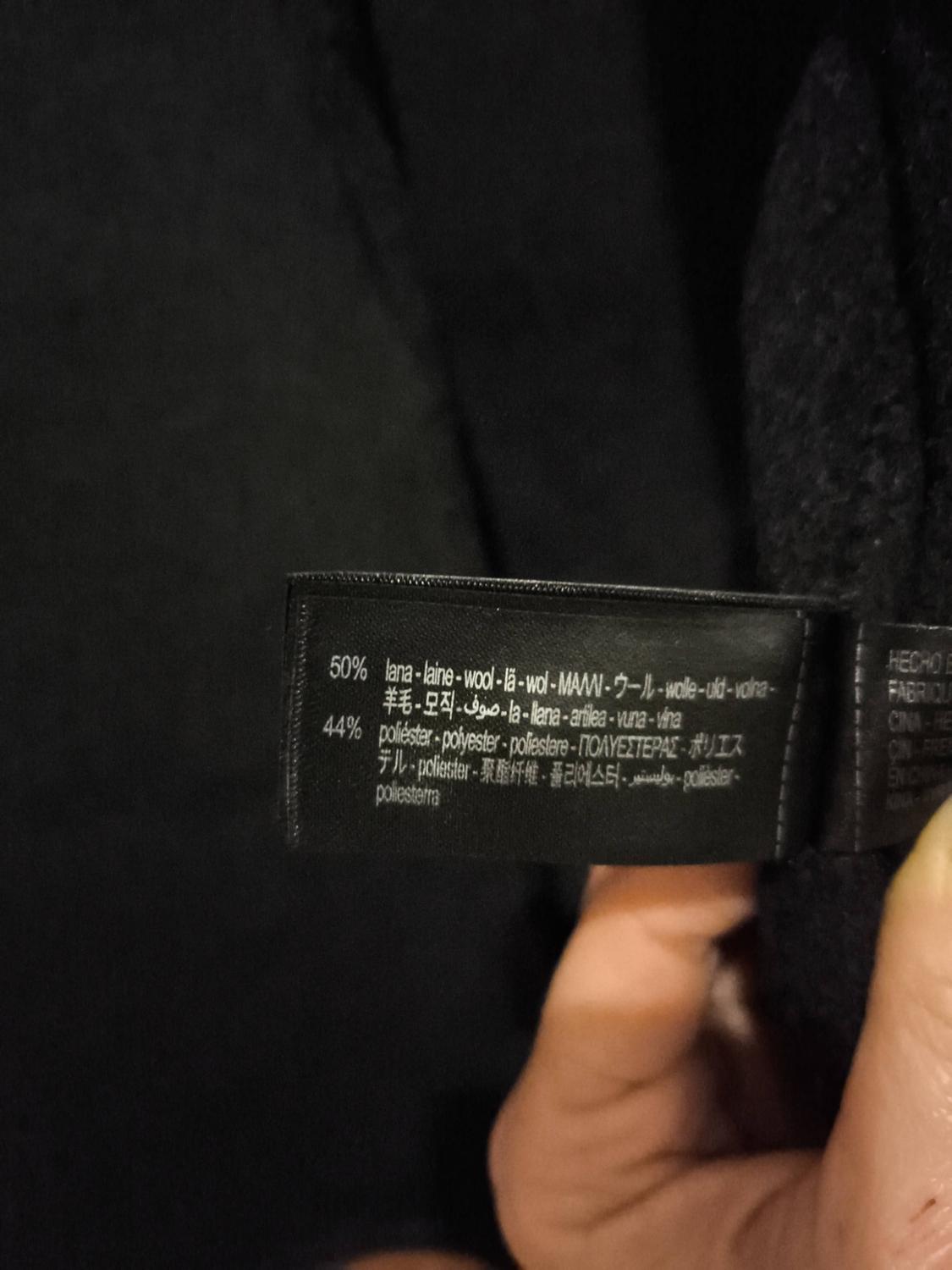 LONG WOOL COAT WITH BELT - Image 5