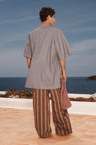 TUNIQUE RAYURES ÉDITION LIMITÉE - bleu/noir de Zara - Image 3