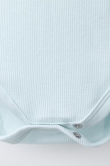 LOT DE CINQ BODYS COL TUNISIEN MANCHES COURTES - Multicolore de Zara - Image 3