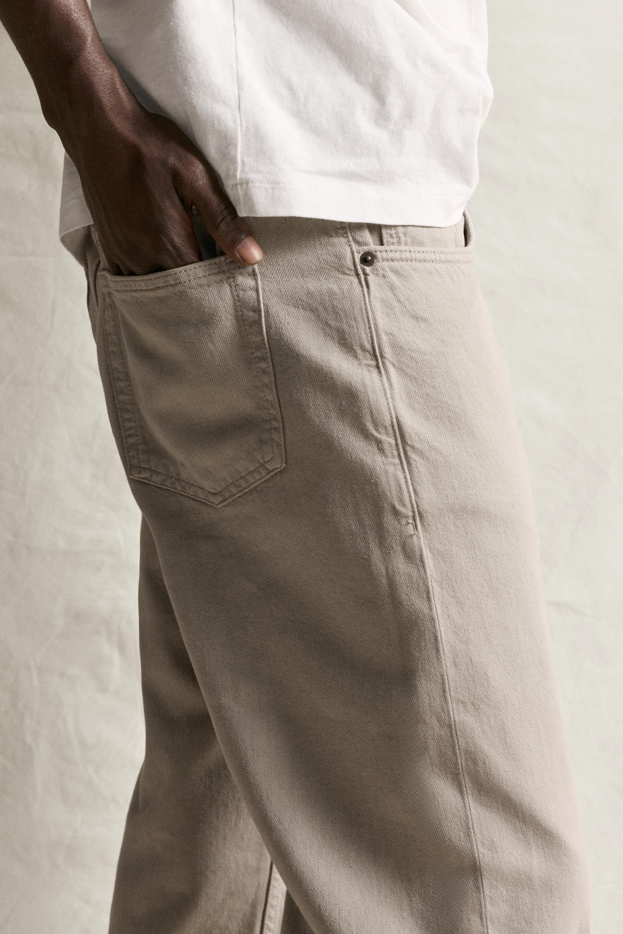LIGHTWEIGHT COTTON-HEMP JEANS