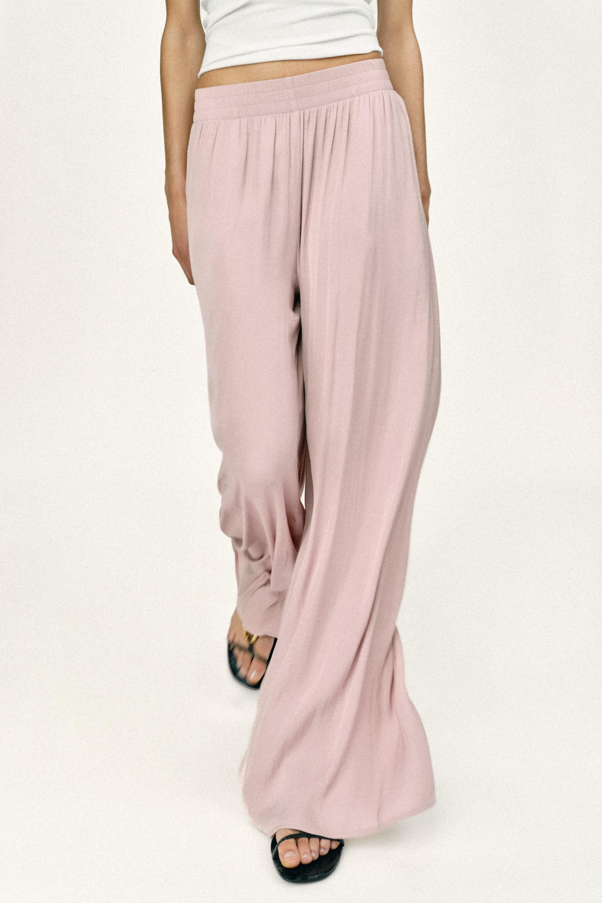 FLOWY WIDE LEG PANTS