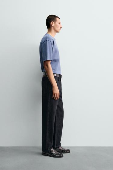 JEAN STRAIGHT ANKLE FIT - bleu/noir de Zara - Image 3