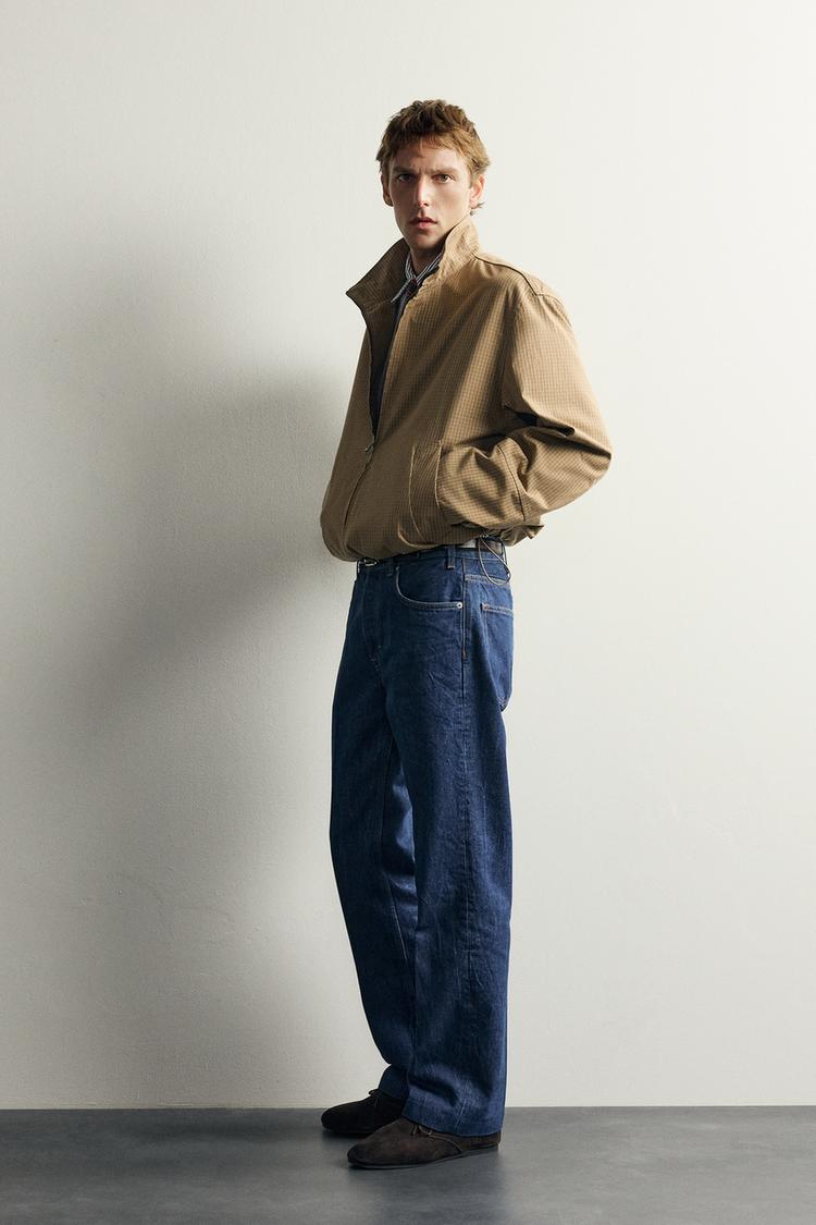 Chaqueta a cuadros Aaron Levine x Zara 5