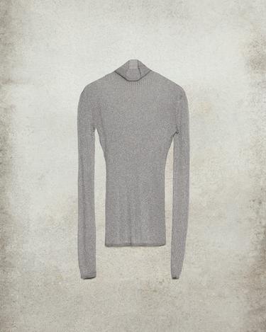 FINE KNIT TOP LUDOVIC DE SAINT SERNIN x ZARA - Grey by Zara