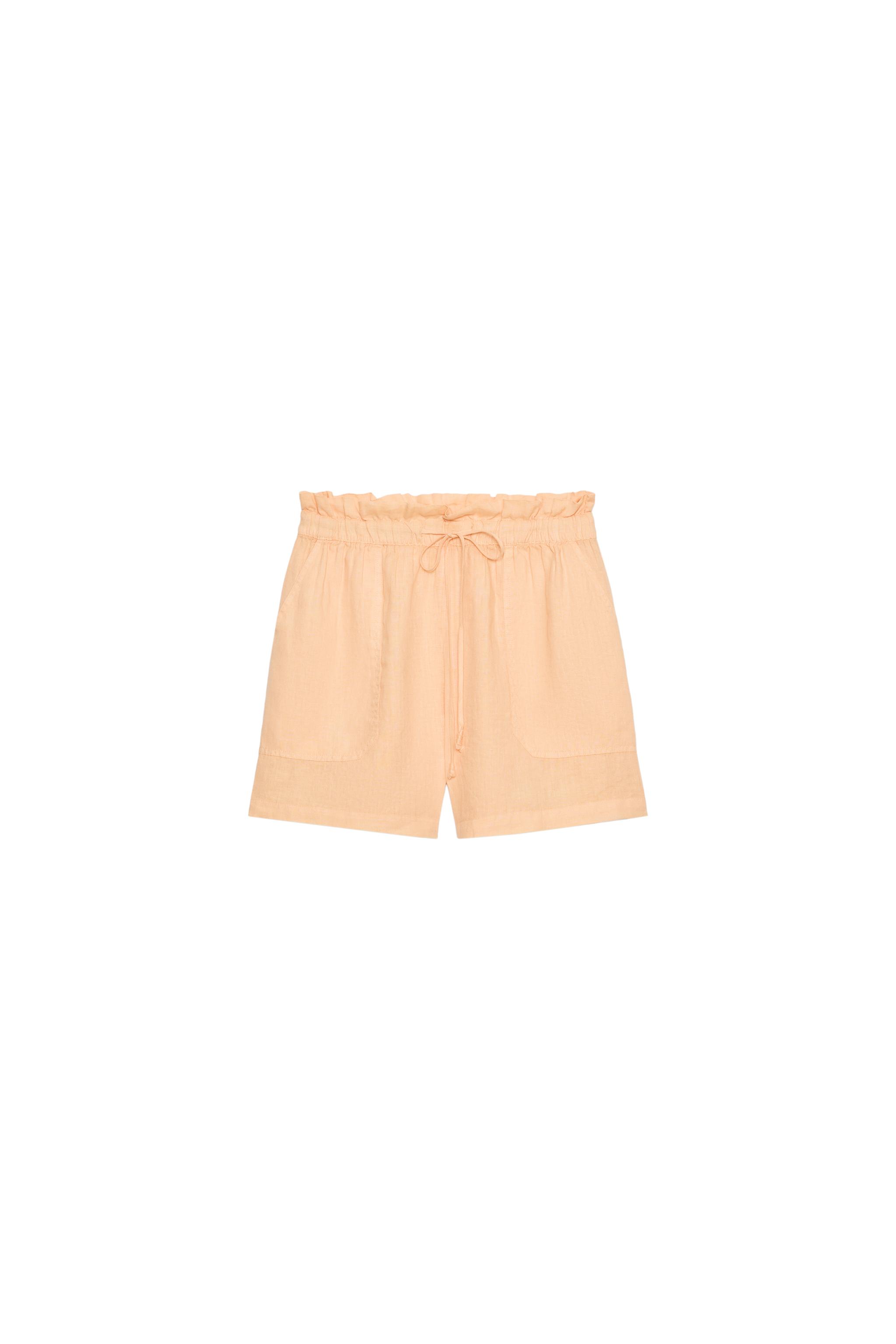100% LINEN SHORTS ZW COLLECTION