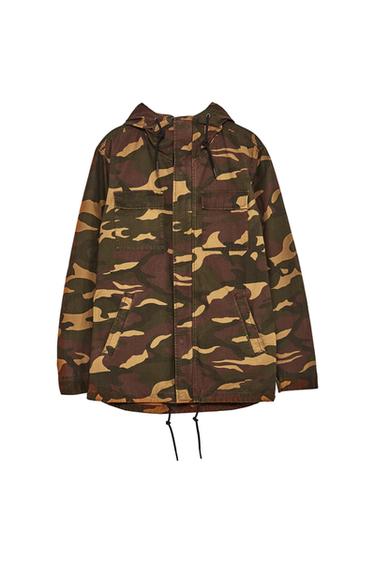CAMOUFLAGE PARKA