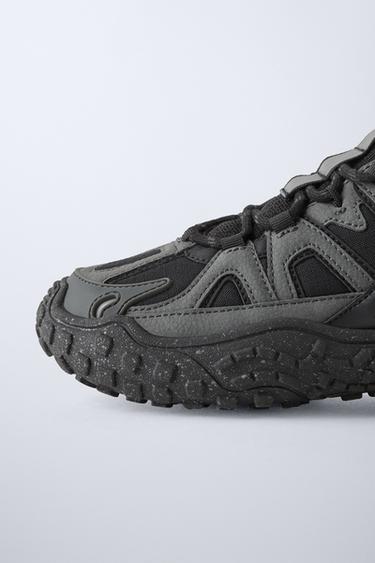 MULTIPIECE SNEAKERS - Black by Zara