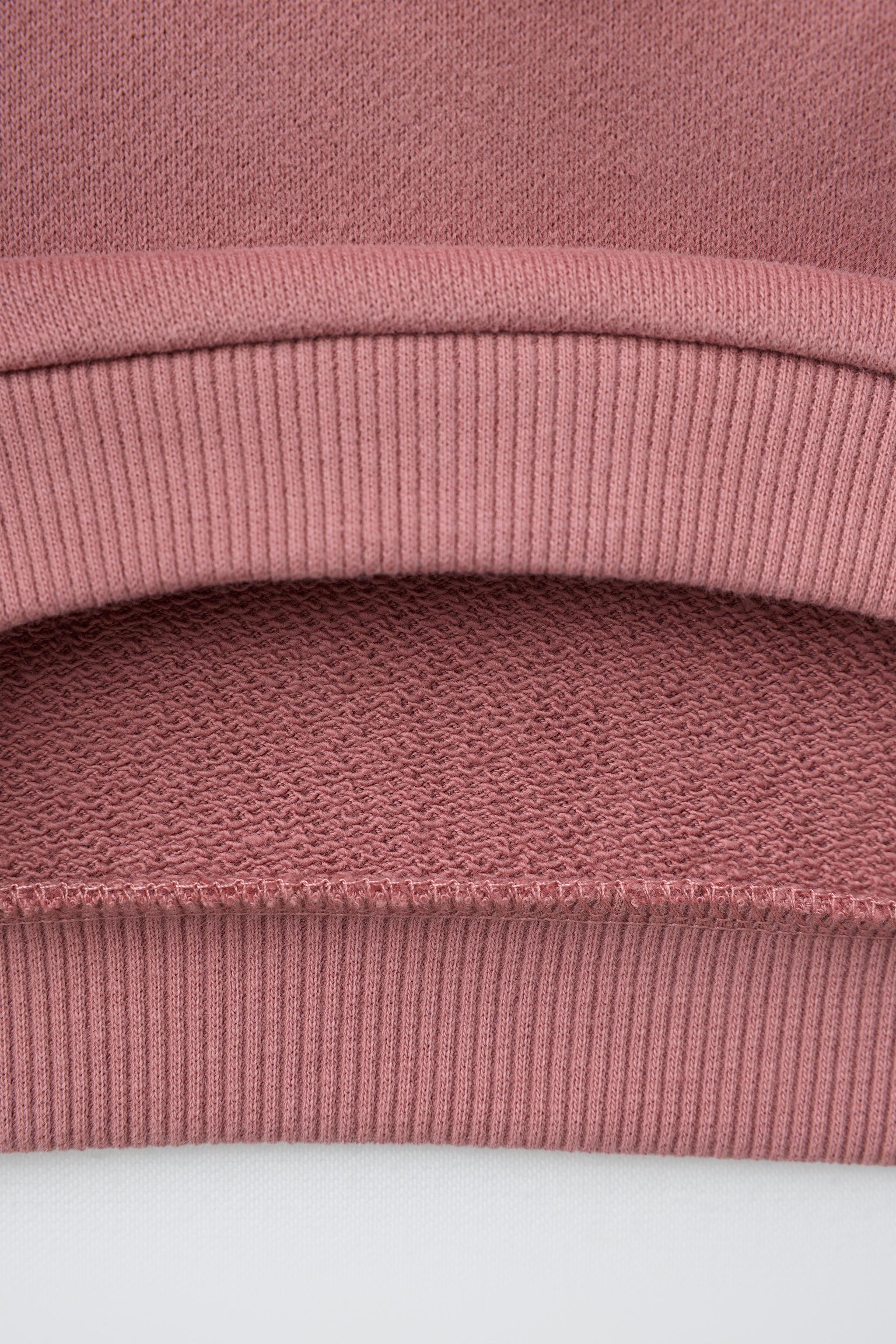 Детские худи Zara SWAN APPLIQUÉ SWEATSHIRT — фото 4