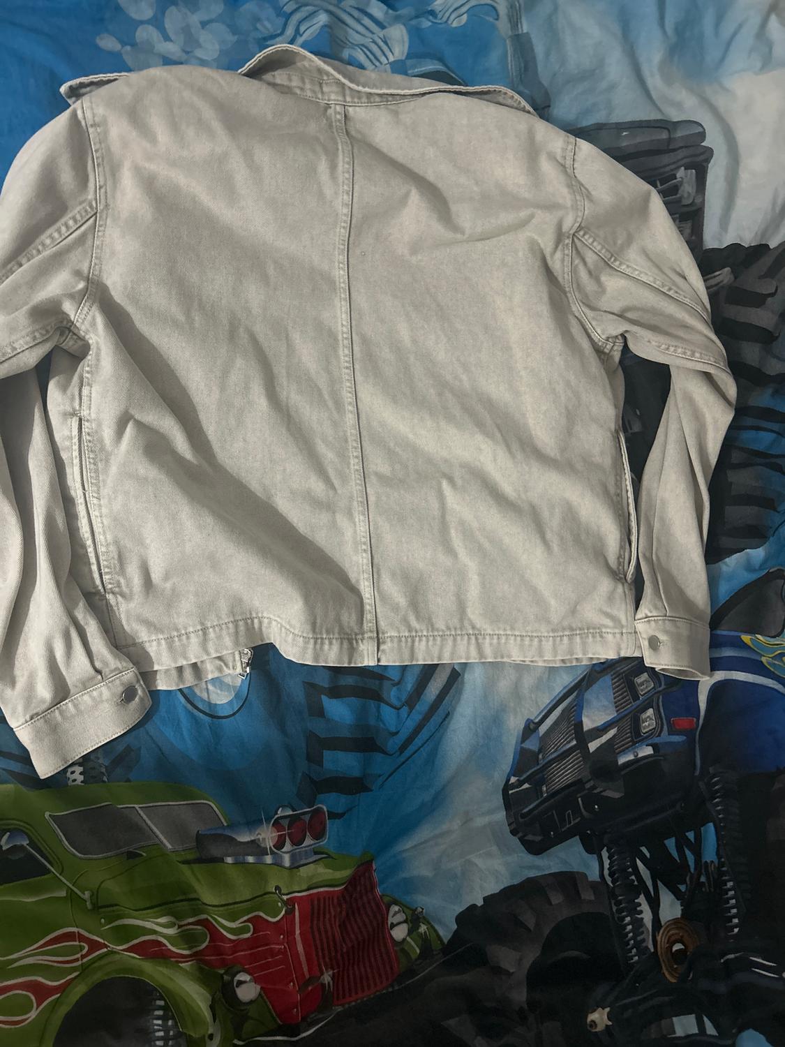 CROPPED FIT DENIM OVERSHIRT - Image 2